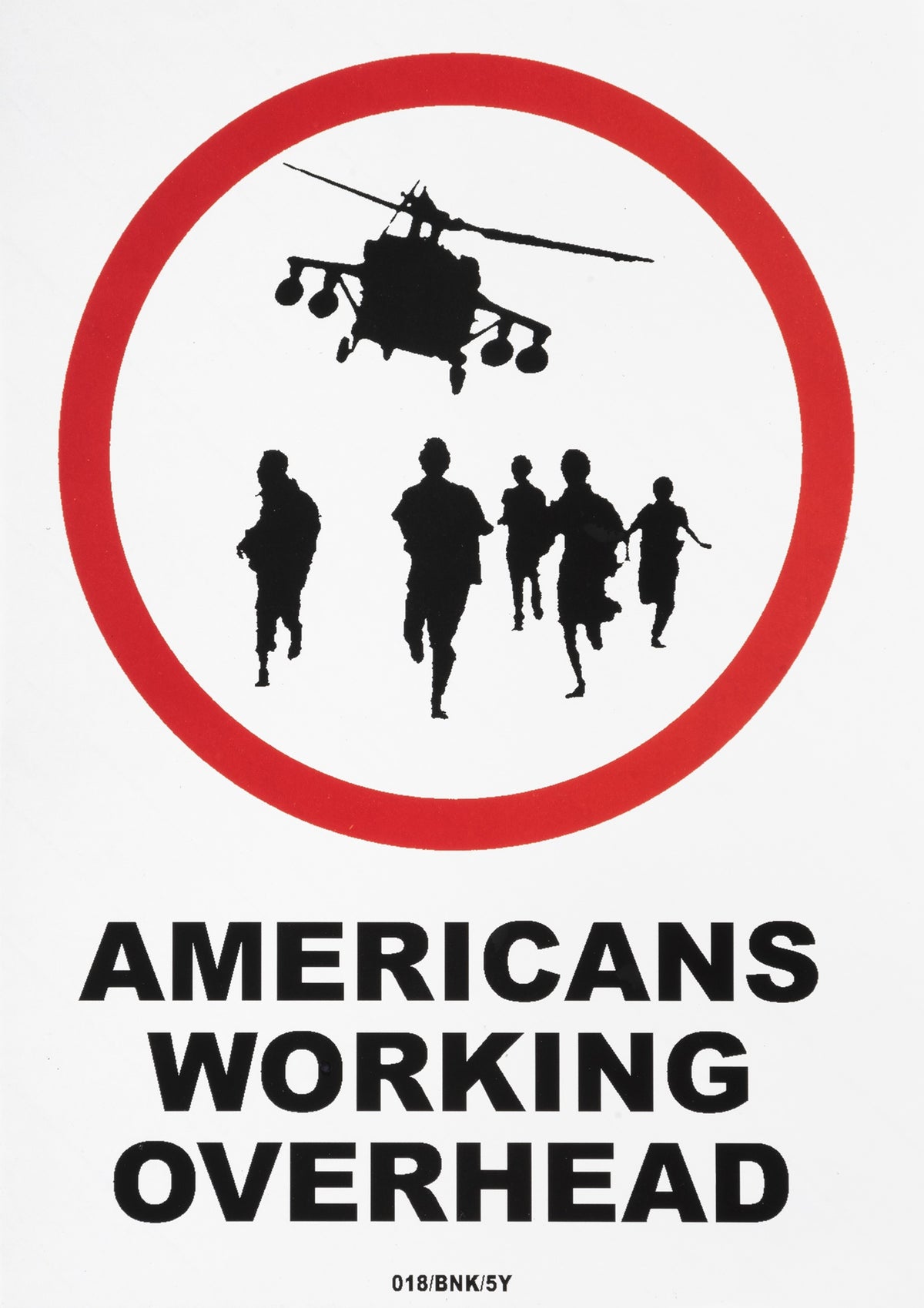 Americans Working Overhead (Framed)