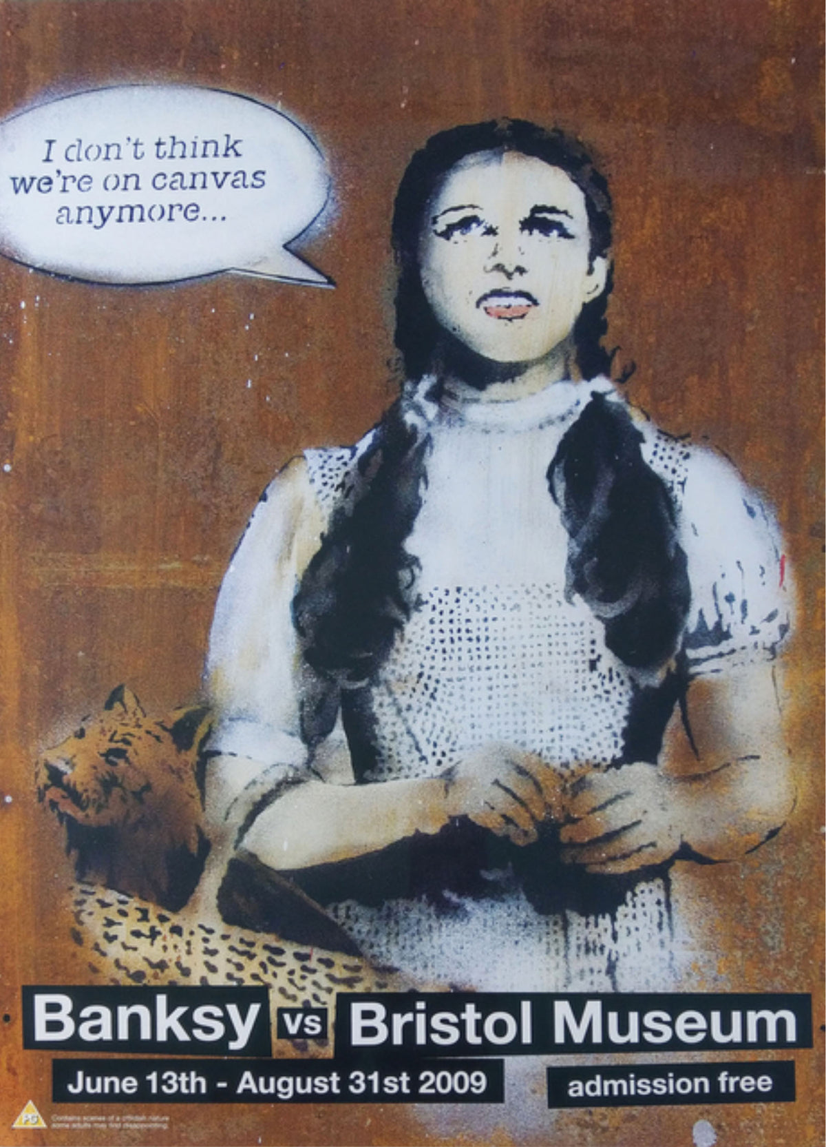 Banksy v Bristol Poster - Dorothy