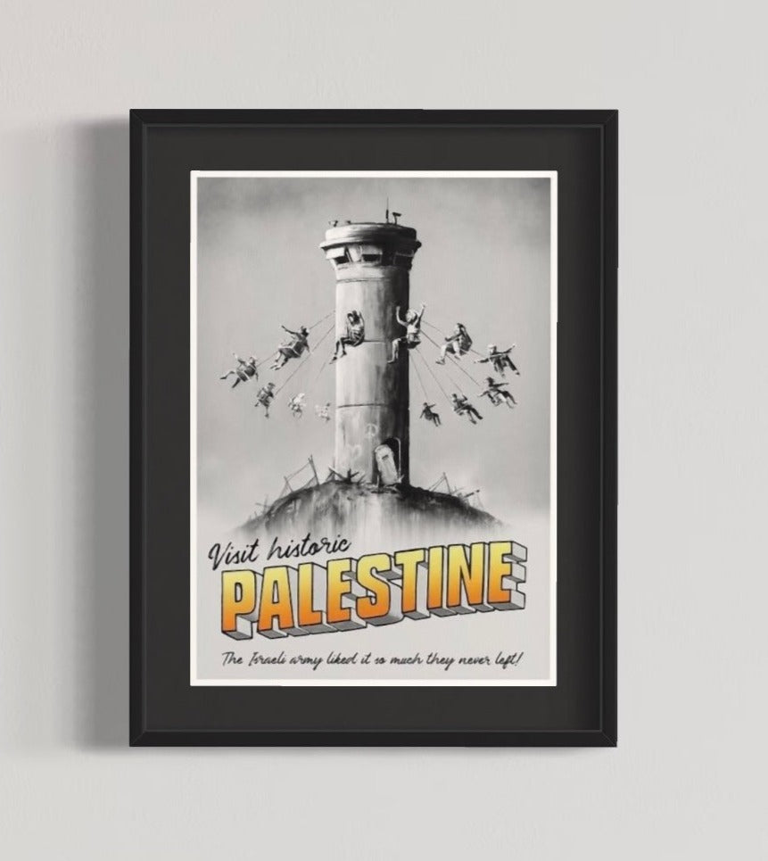 Welcome To Historic Palestine Poster