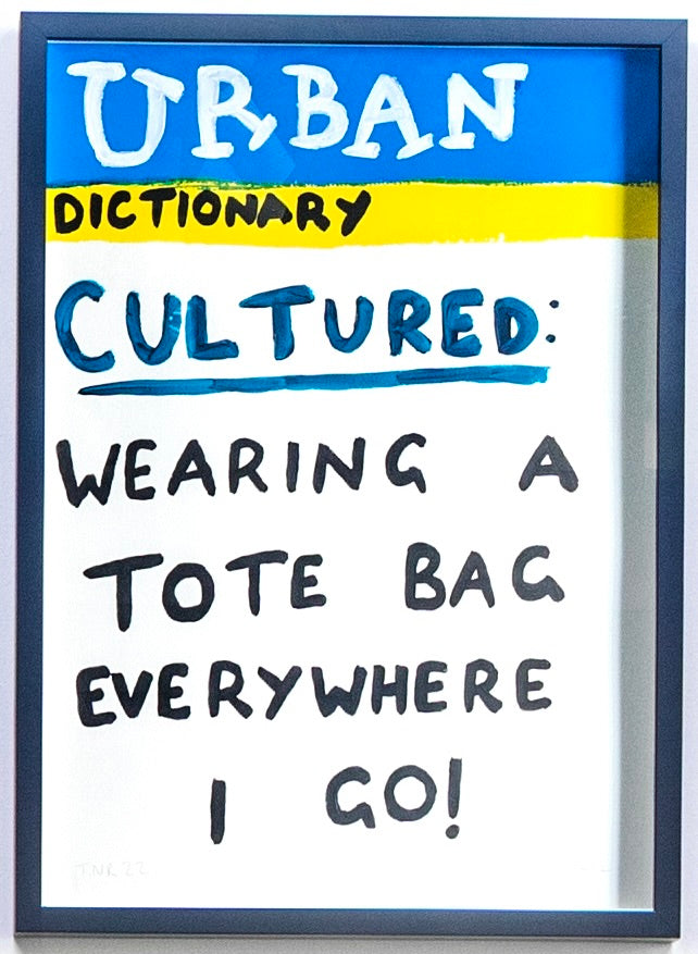 Urban Dictionary: Cultured (Framed)