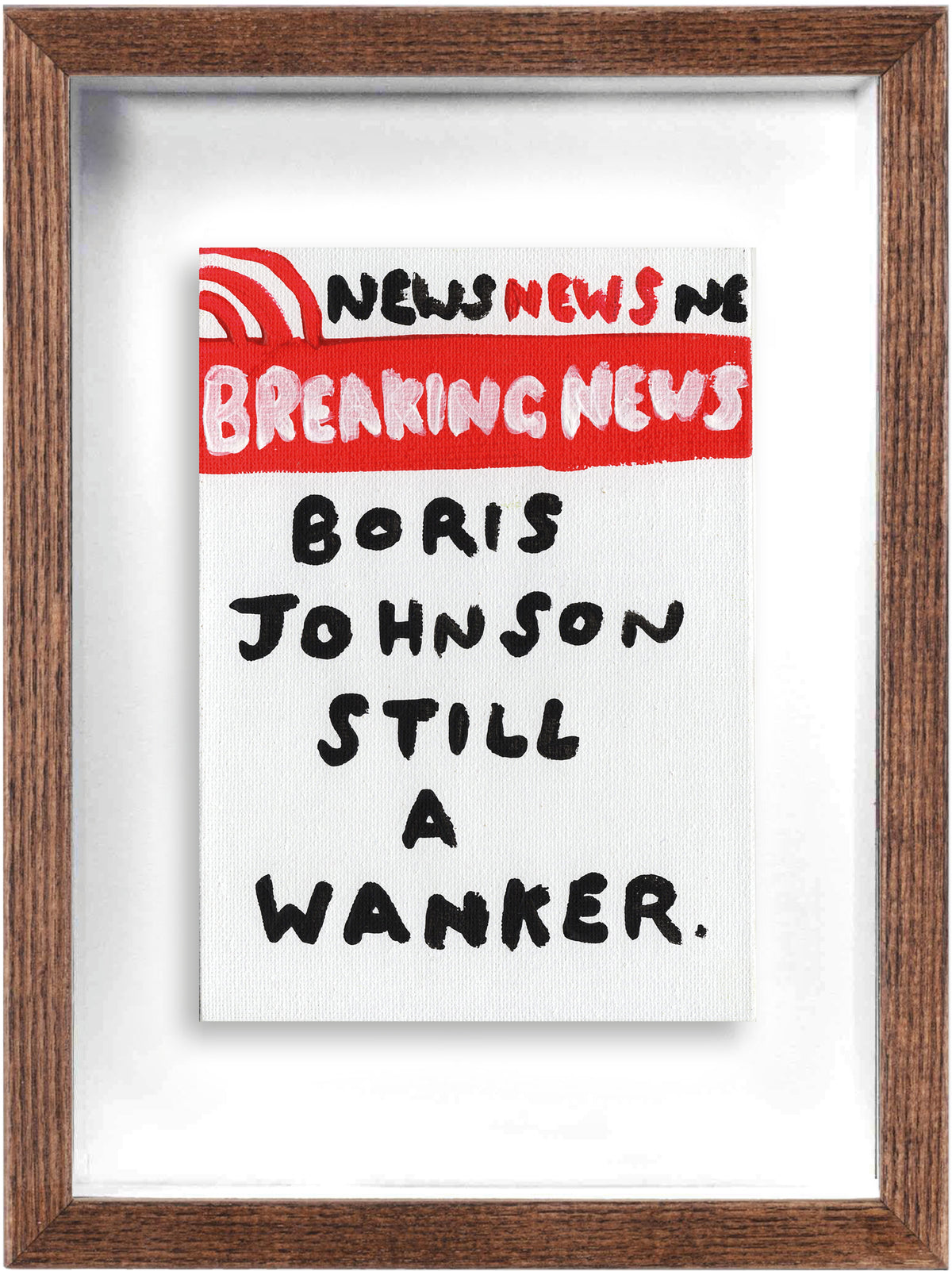 Boris Johnson (Framed)