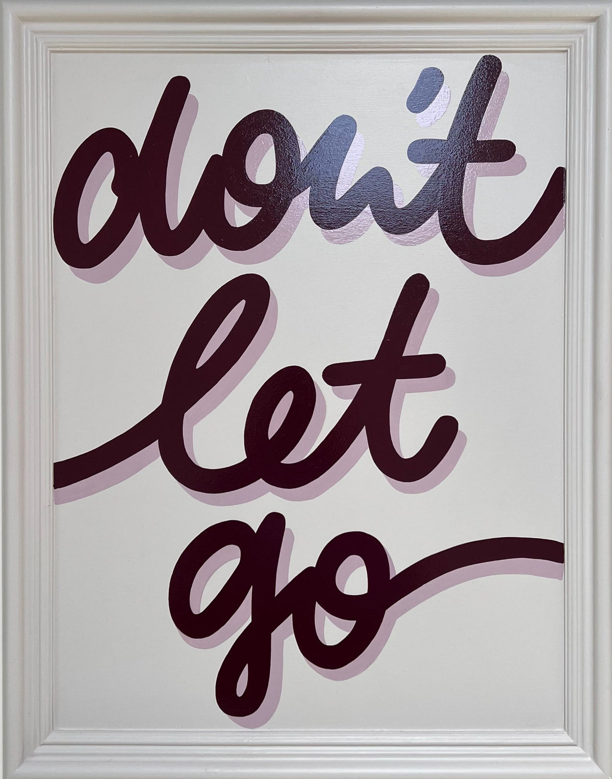 Don’t Let Go - (Framed) (Original)