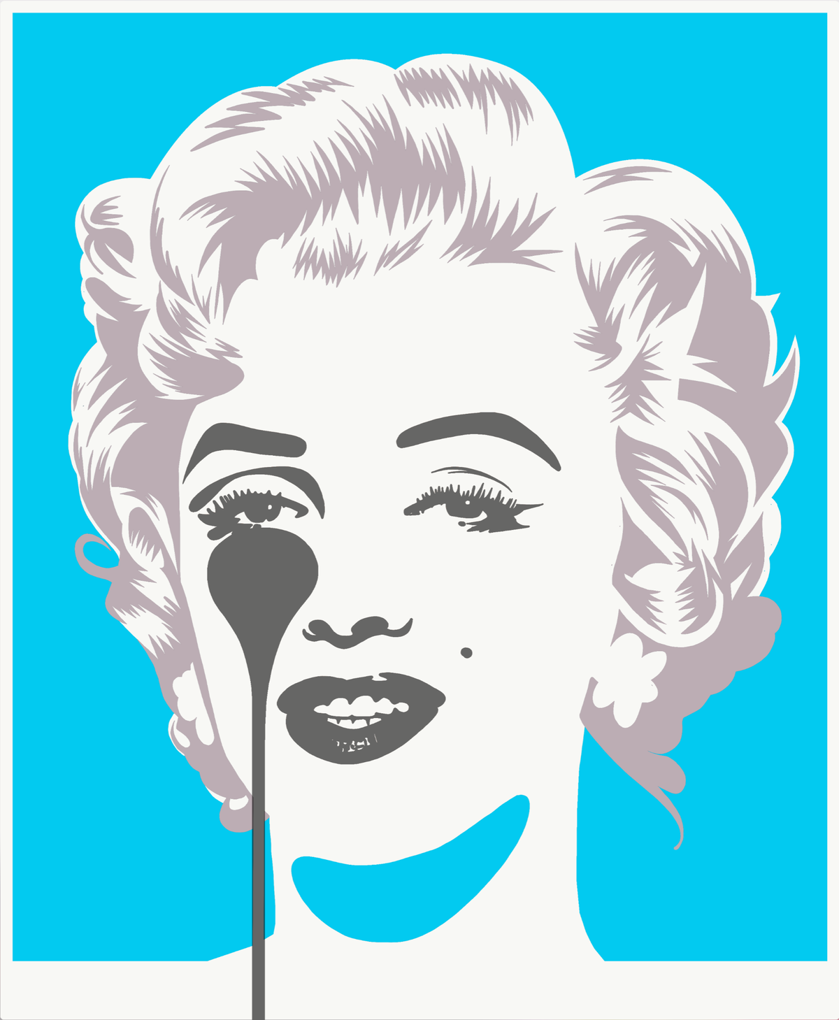 Marilyn Classic - Blue &amp; Silver