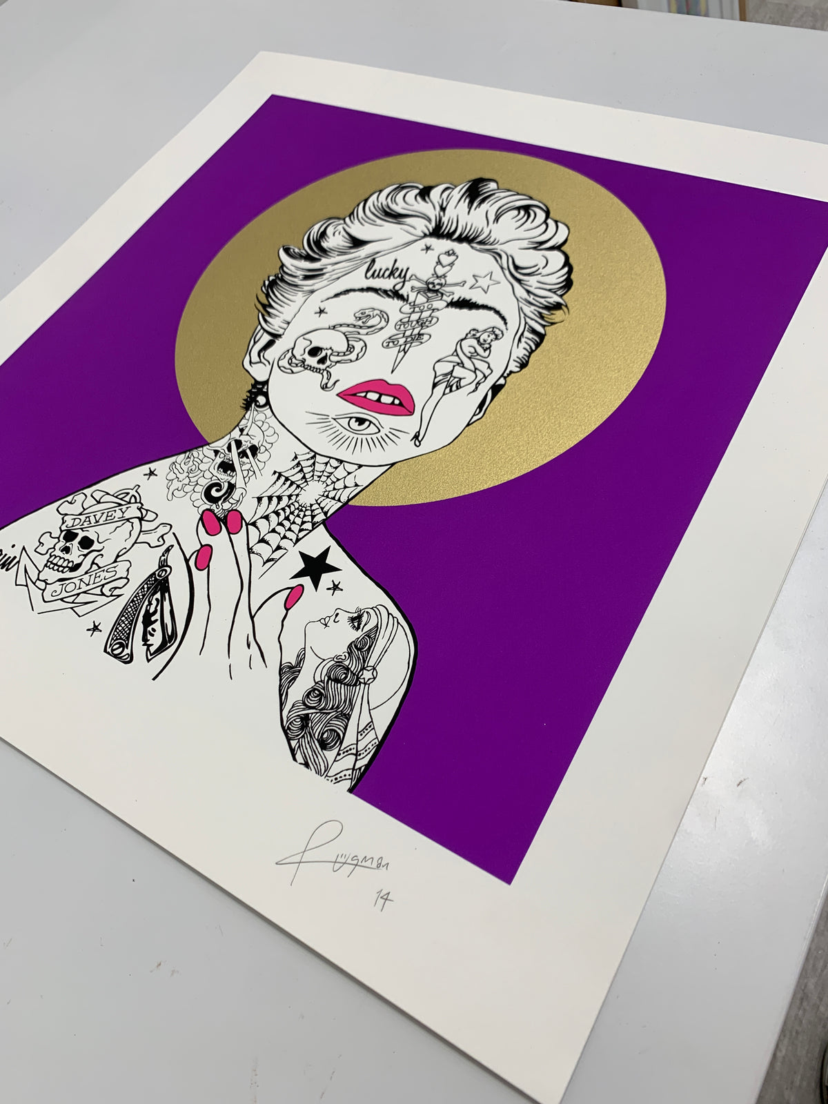Madonna (Purple)