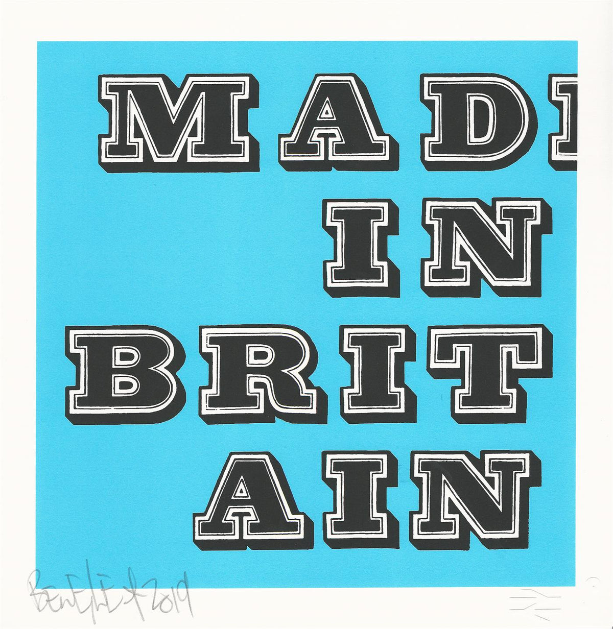 Mad In Britain – Fluro Blue