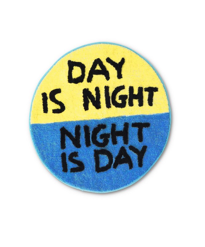 Day Is Night And Night Is Day - Floor Mat